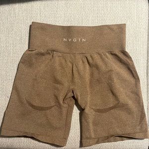 Mocha Contour NVGTN Seamless Shorts